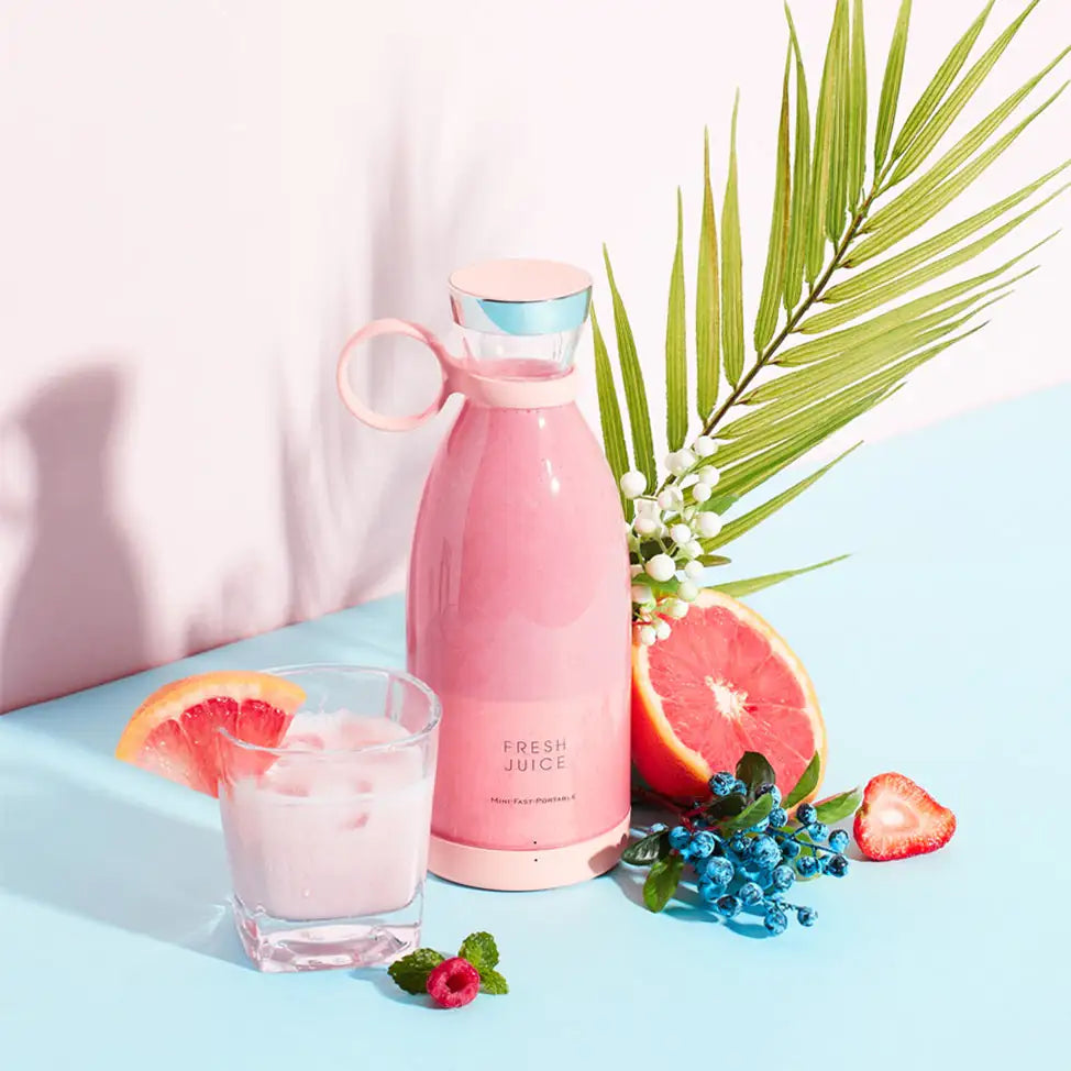 Electric Juicer Cup – Cute Portable 6-Blade Blender